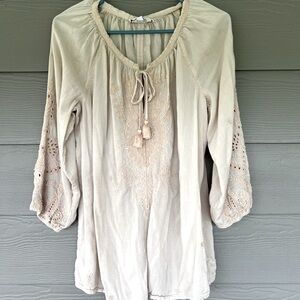 Johnny Was Peasant Embroidered Blouse 💋